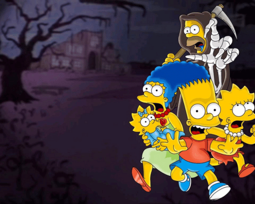 Simpsons Halloween Wallpaper 