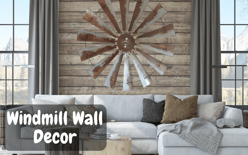 Windmill Wall Decor