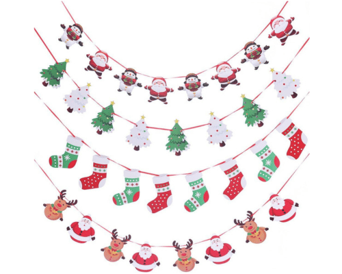 Christmas Paper Wall Decorations