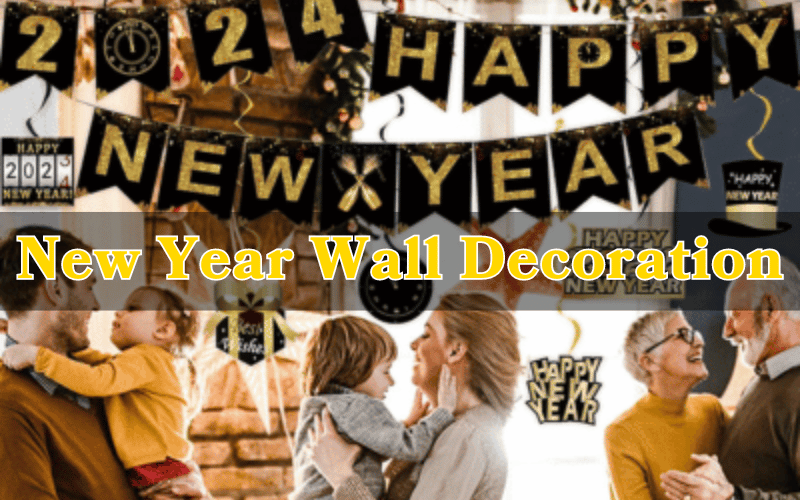 new year wall decorations