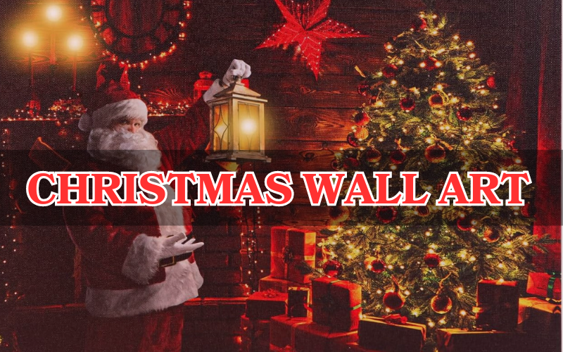 Christmas wall art
