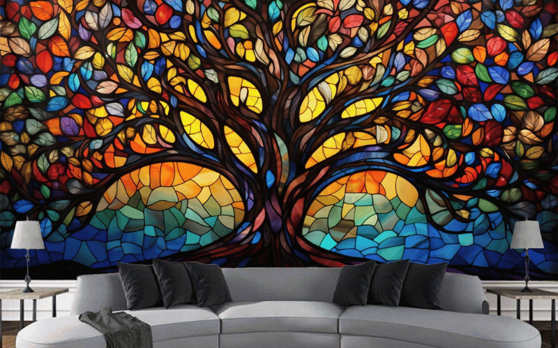 Wall Hanging Leaves