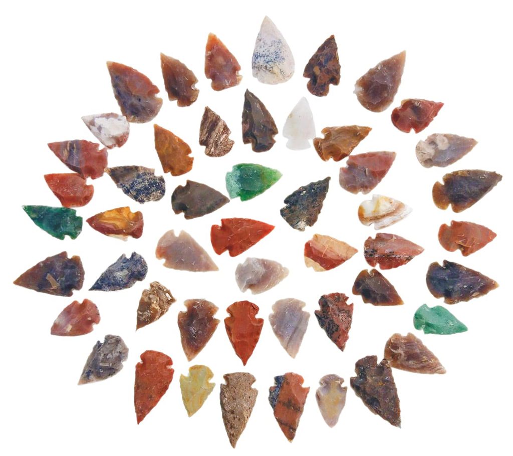 Flint Arrowhead Spear DIY Points OH Collection Project