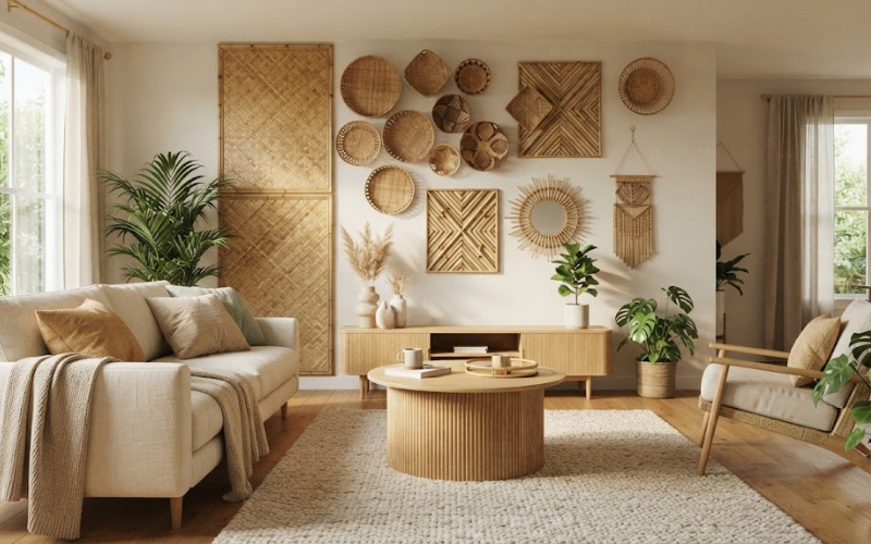 Bamboo Wall Decor