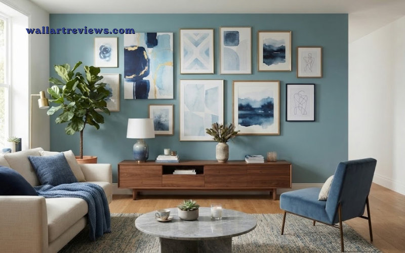 Blue Wall Decor