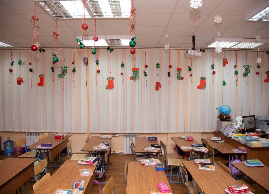 Christmas Decorations For Classroom Wall