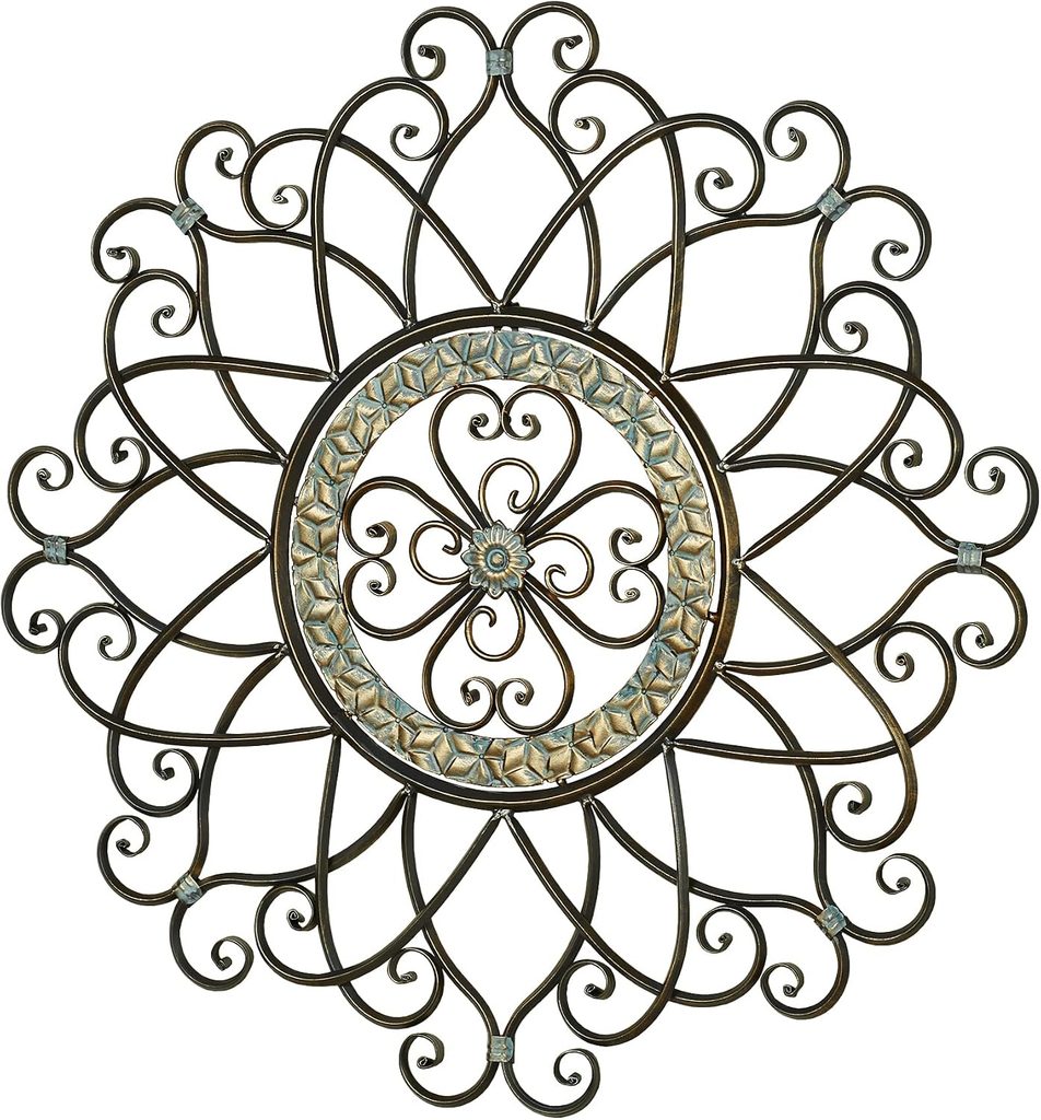 Touch of Class Decorative Medallion Metal Wall Decor