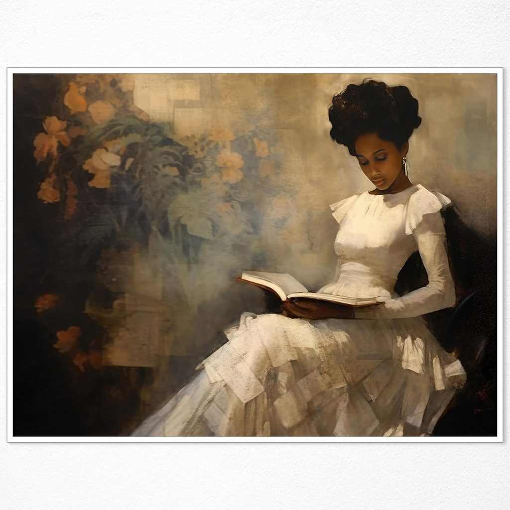 XMQQLL Vintage Female Portrait