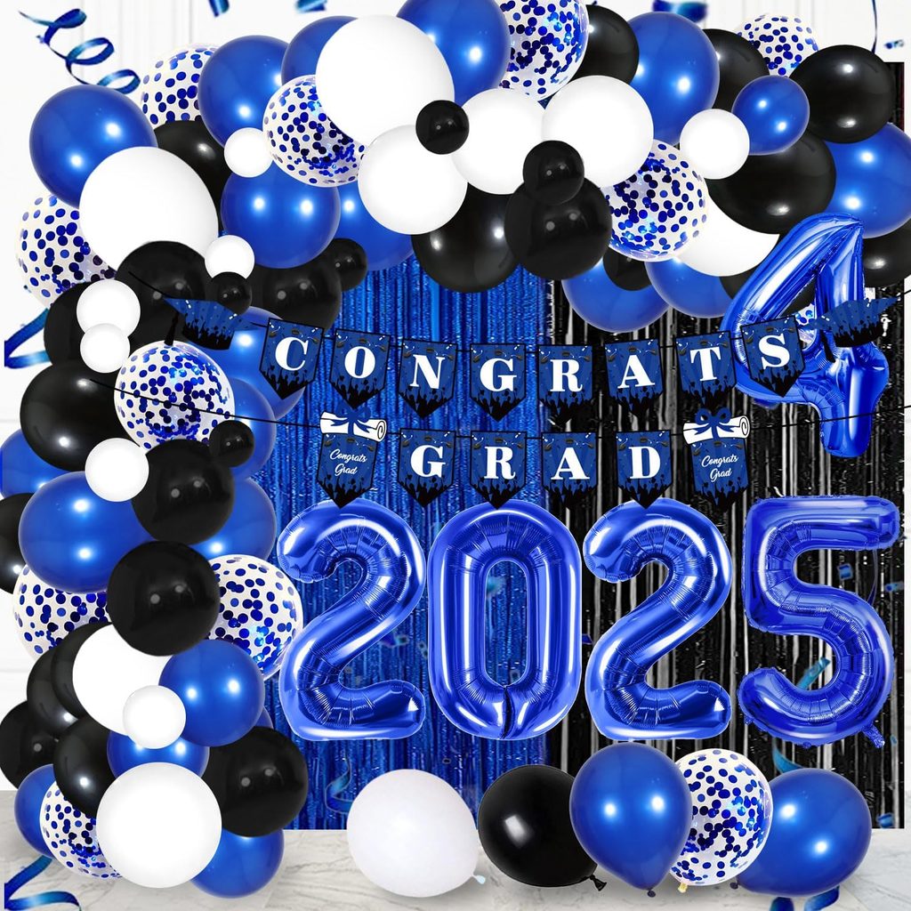 Graduation Party Balloon Garland Kit