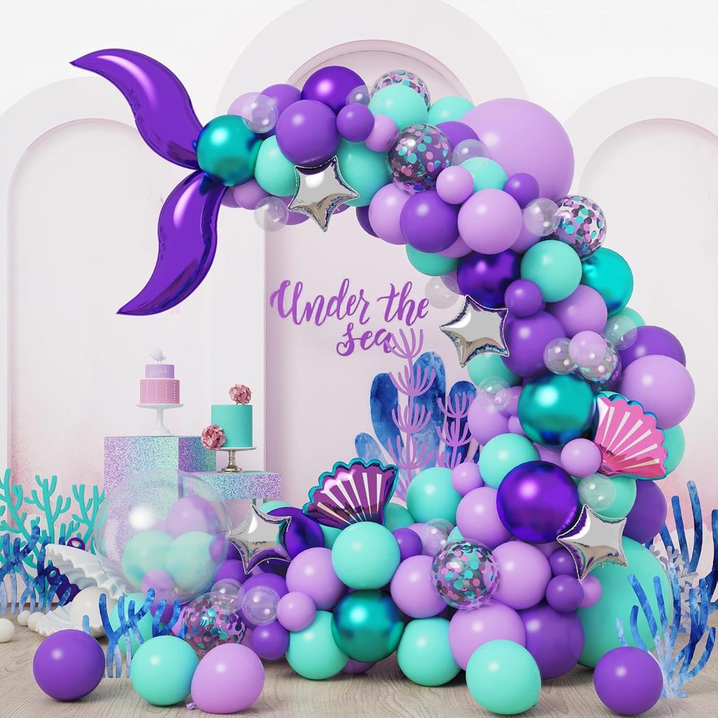 Mermaid Balloon Garland Kit