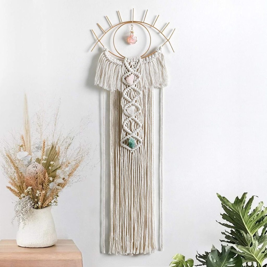 LOMOHOO Evil Eye Dream Catcher Wall Hanging
