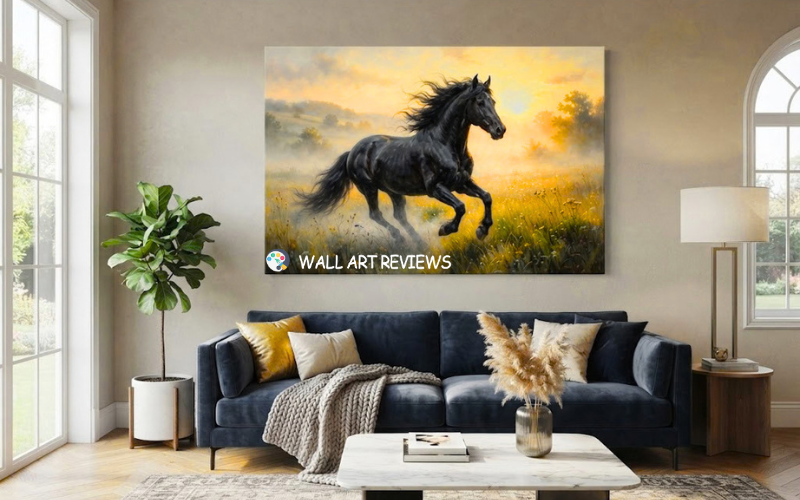 Horse Canvas Wall Art