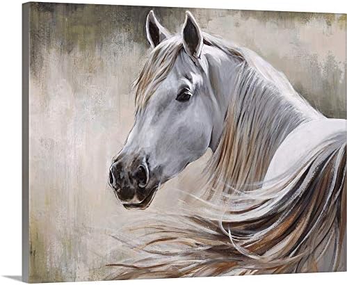 GREATBIGCANVAS Horse Wall Art for Office