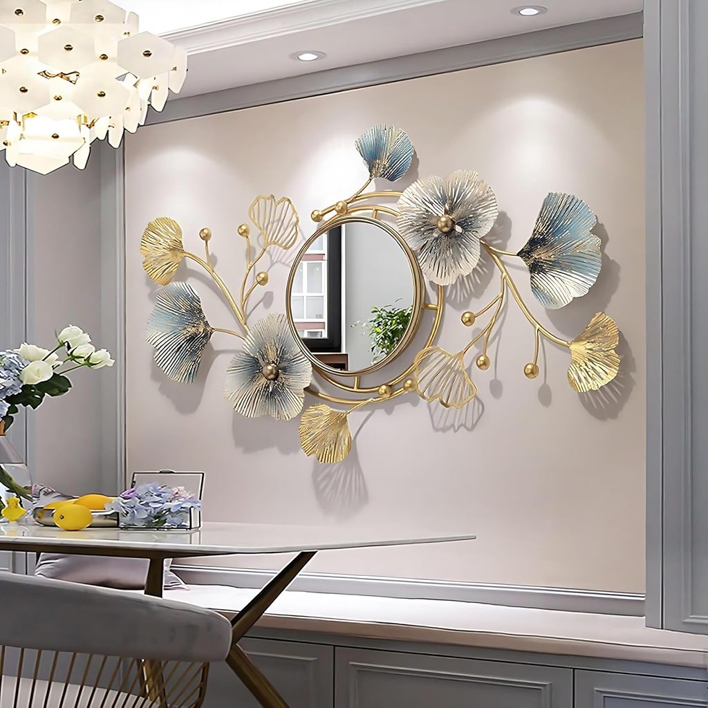 WJIEH Large Decorative Wall Mirror