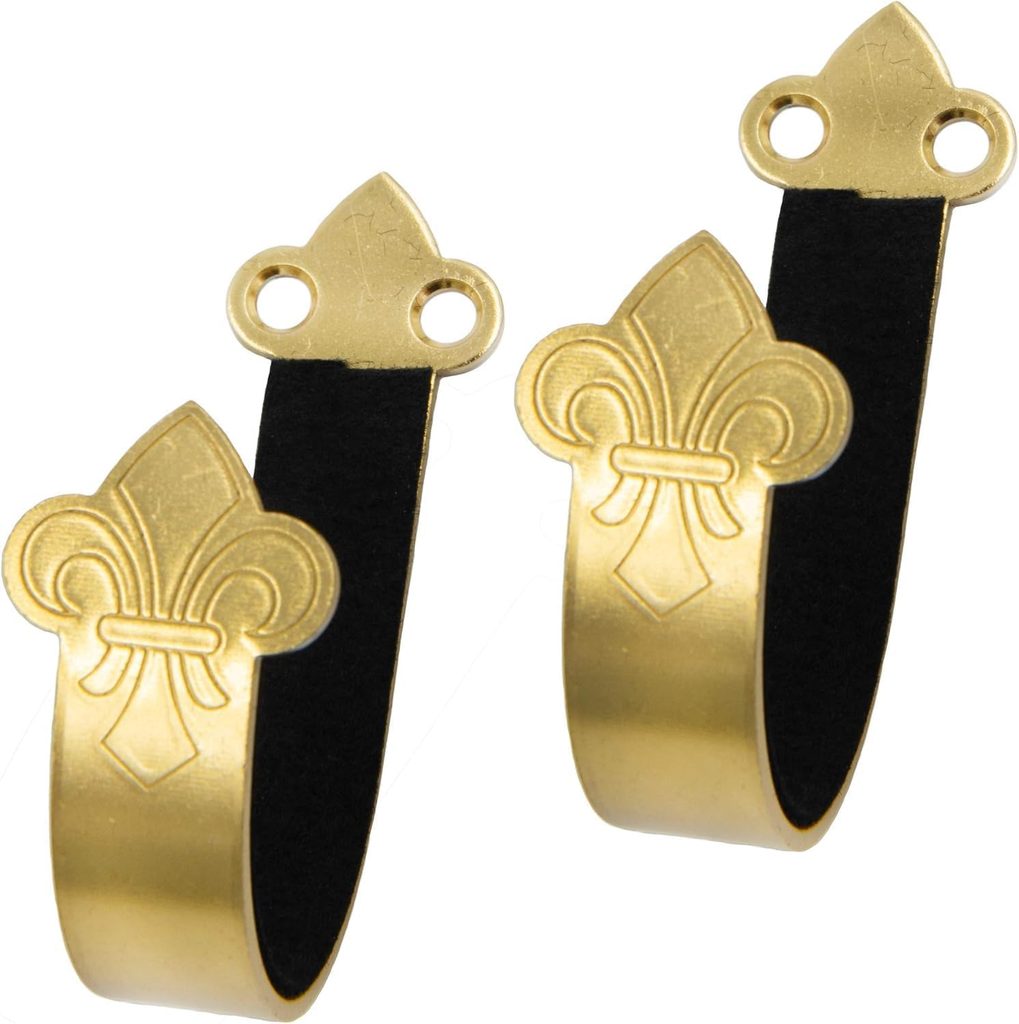 Brass Decorative Gun Hangers with Felt Strips