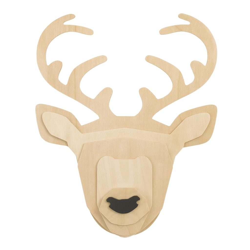Little Love NoJo Deer 3D Wood Wall Decor