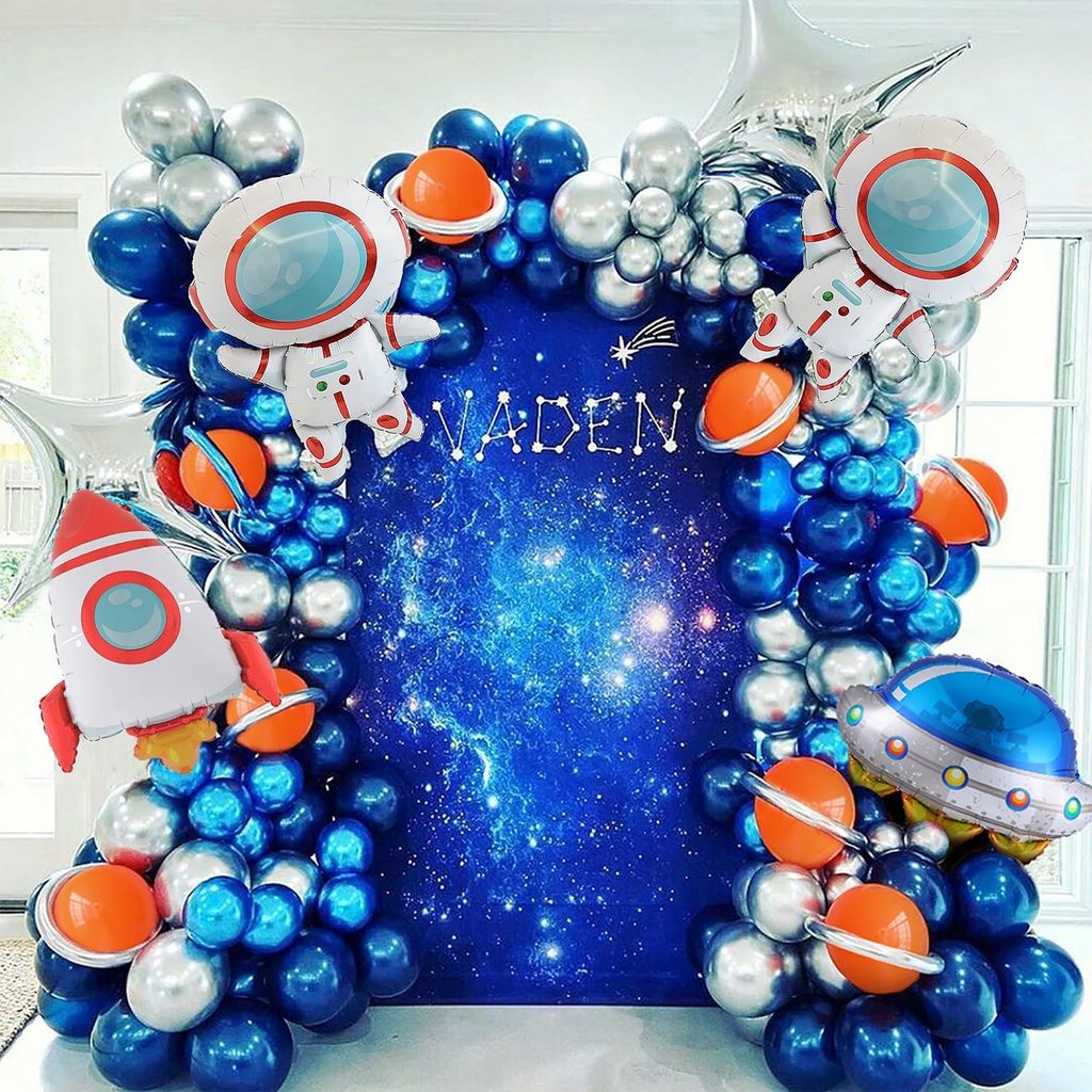 Space Rocket Balloon Arch Kit