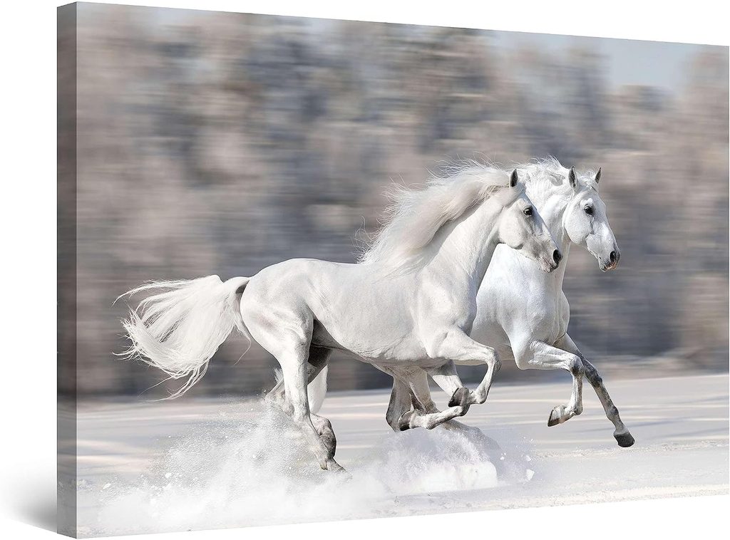 Startonight Canvas Wall Art Horse Painting
