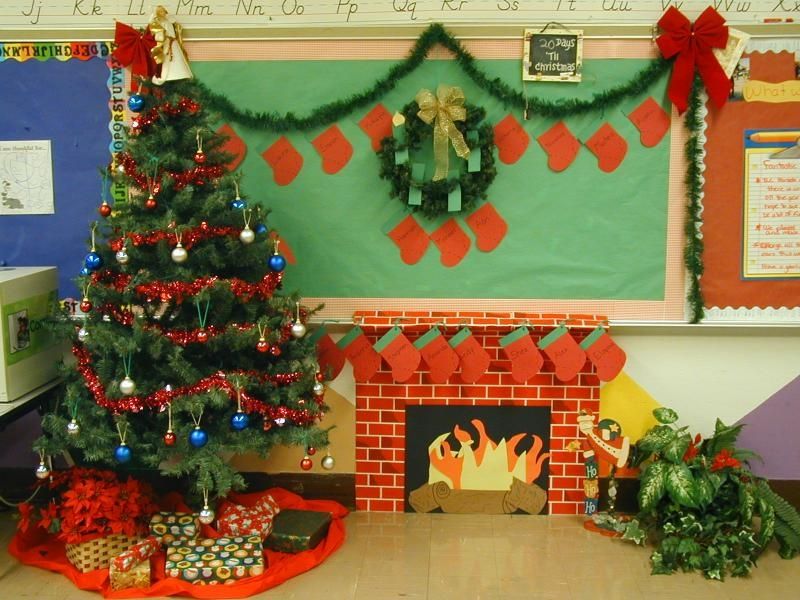 Christmas Tree Classroom Wall Decor