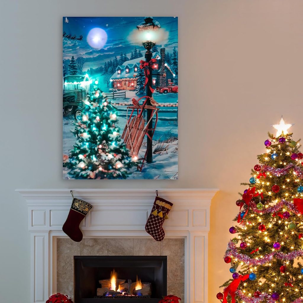 Lphianx Christmas Tree Pictures with Lights