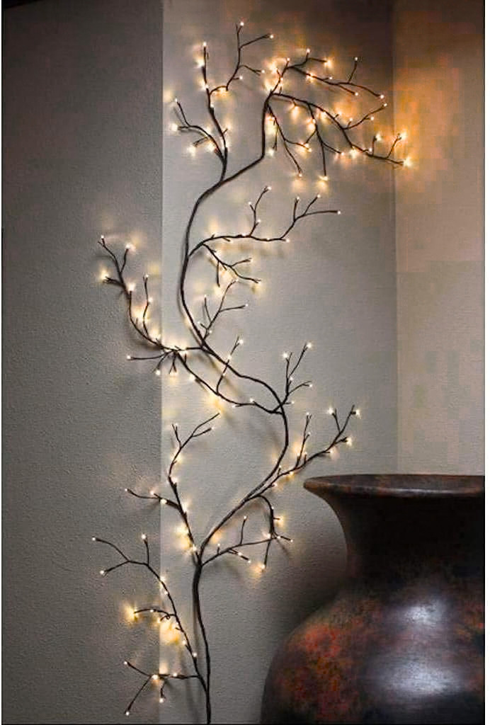 Light Up Wall Branch Decor