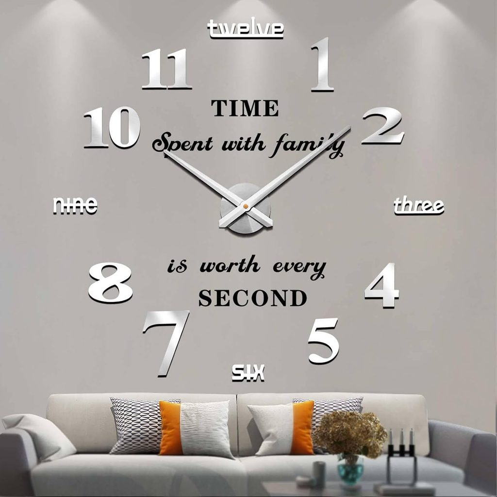 VANGOLD Large Wall Clocks for Living Room