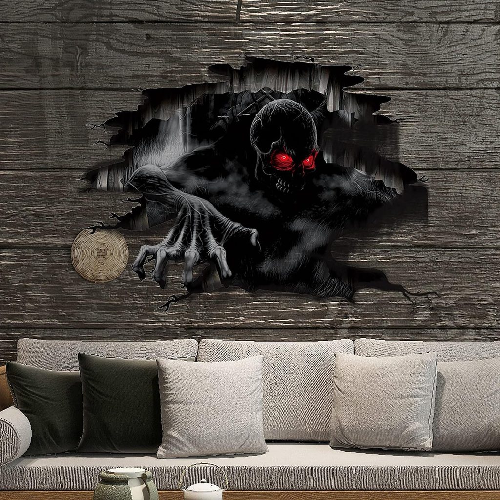 3D Halloween Wall Decorations