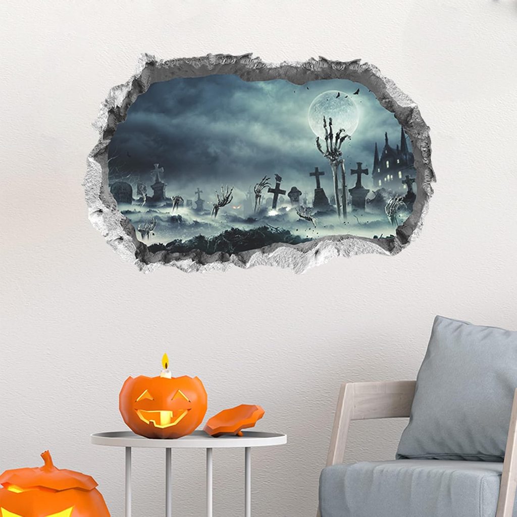 Removable 3D Halloween Wall Sticker