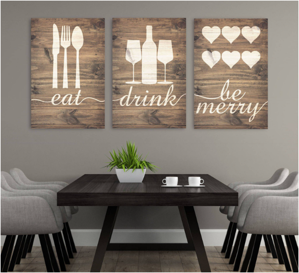 Dining Room Wall Decor Farmhouse