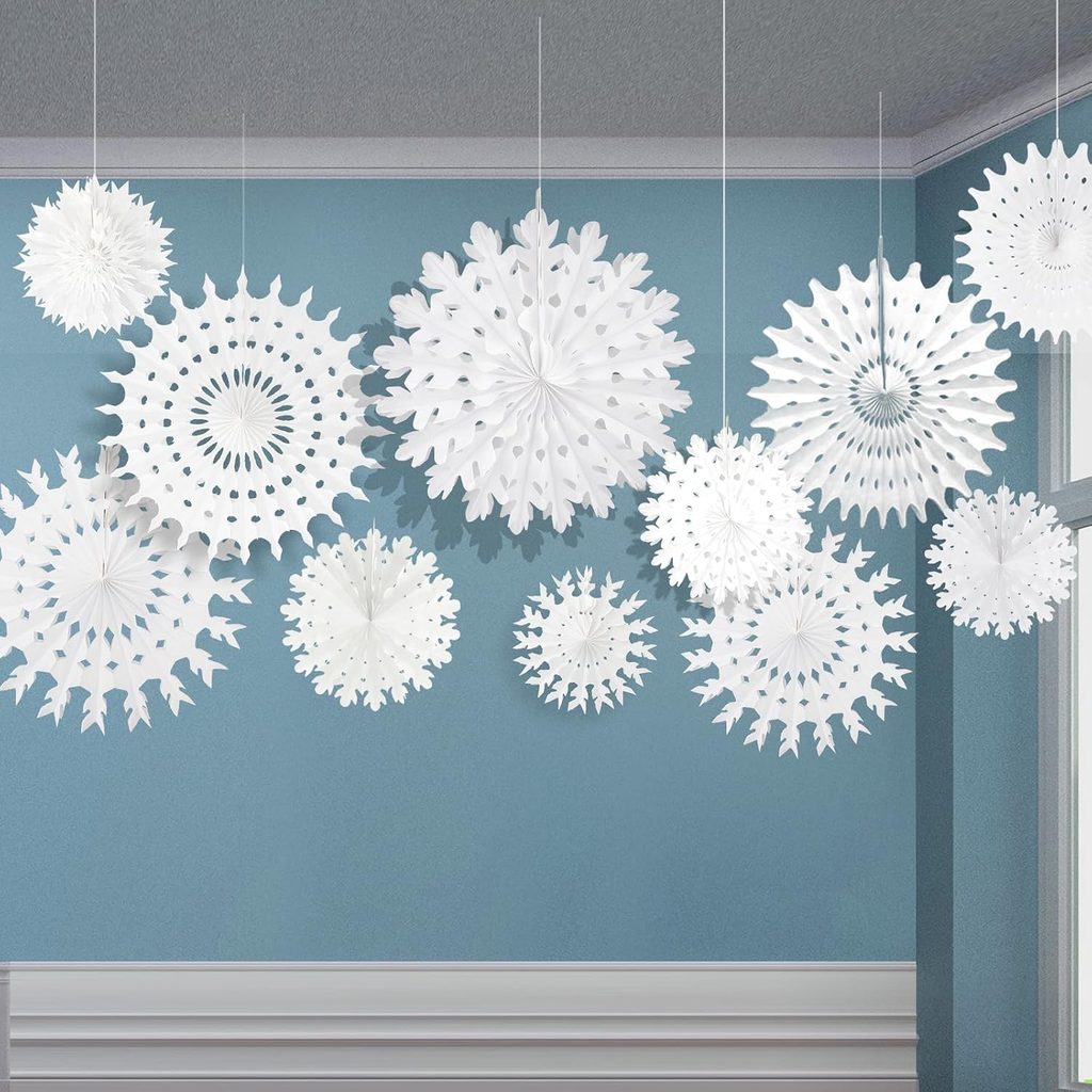 Christmas Snowflakes Hanging Wall Decoration