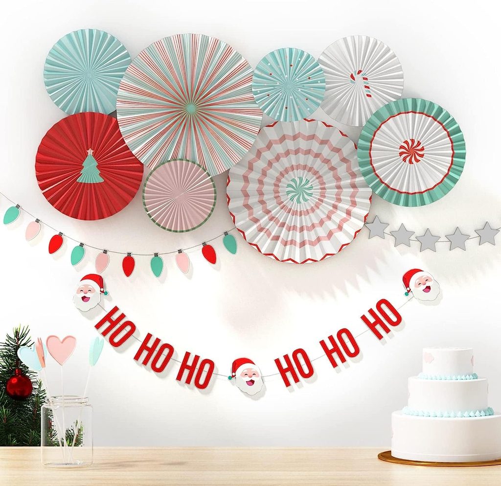 Christmas Hanging Paper Wall Decor