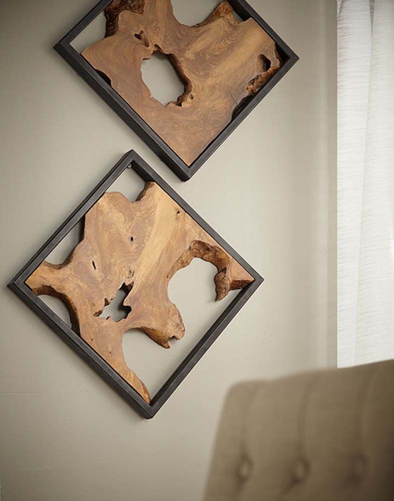 Aesthetic Wood Slice Wall Art Decor