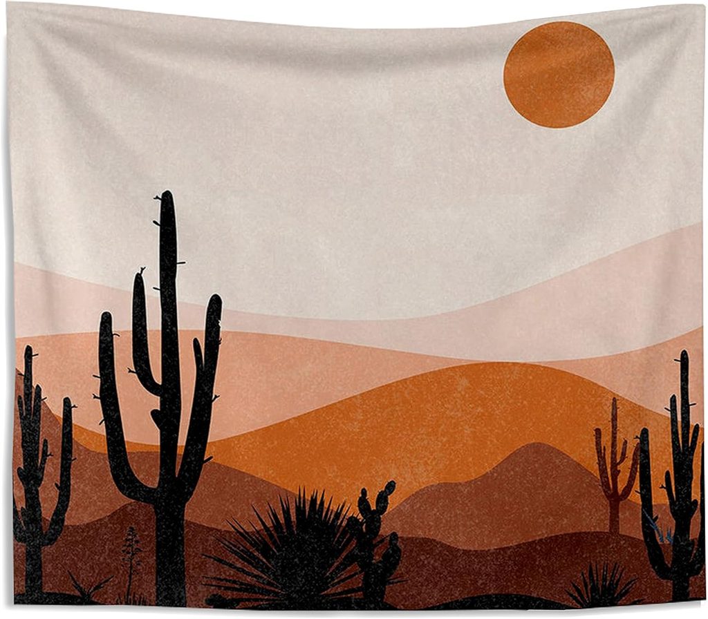 Kneibo Boho Beige Wall Blanket Decor