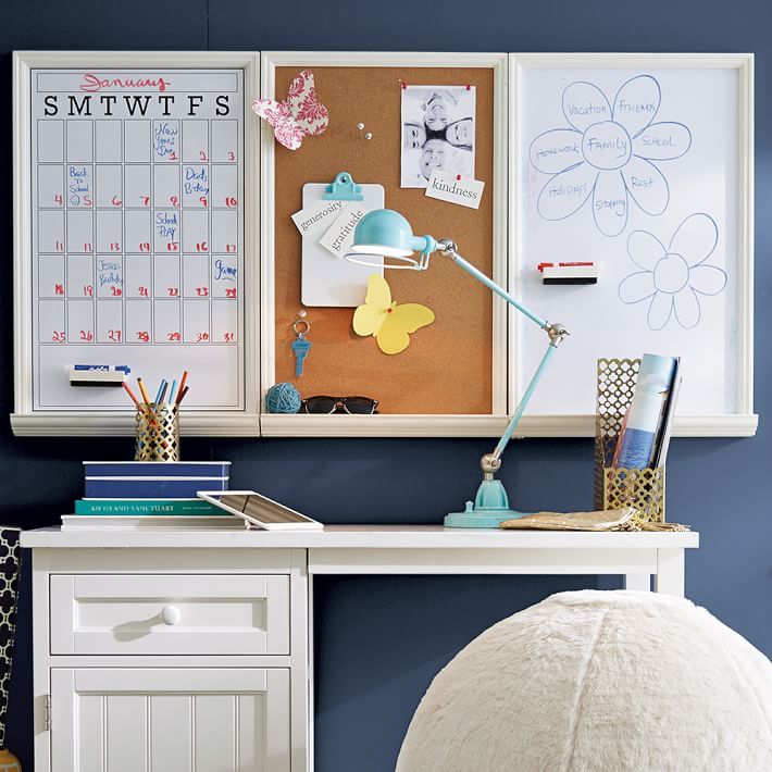 Study Room Wall Decor with Daily Routine Boar