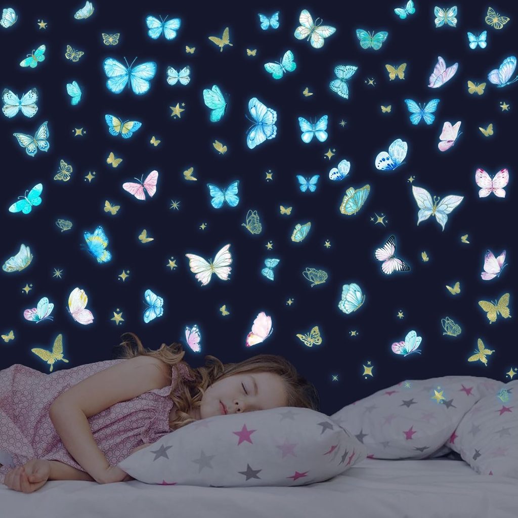 Glow-in-the-Dark Butterflies