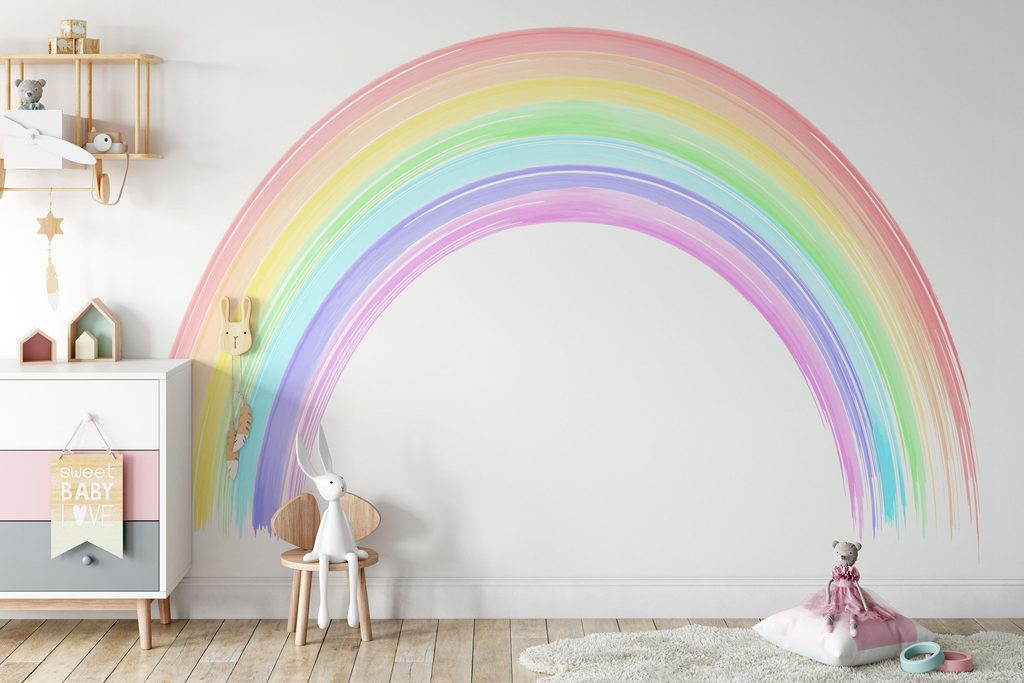 Rainbow Wall Art Designs for Kids