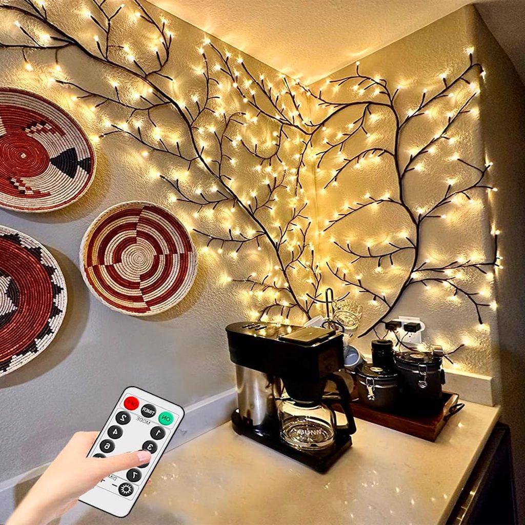 Willow vines Christmas Light Up Wall Decorations