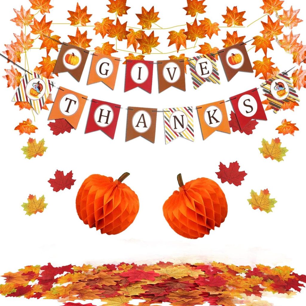 Maple Leaf Thanksgiving Wall Decoration