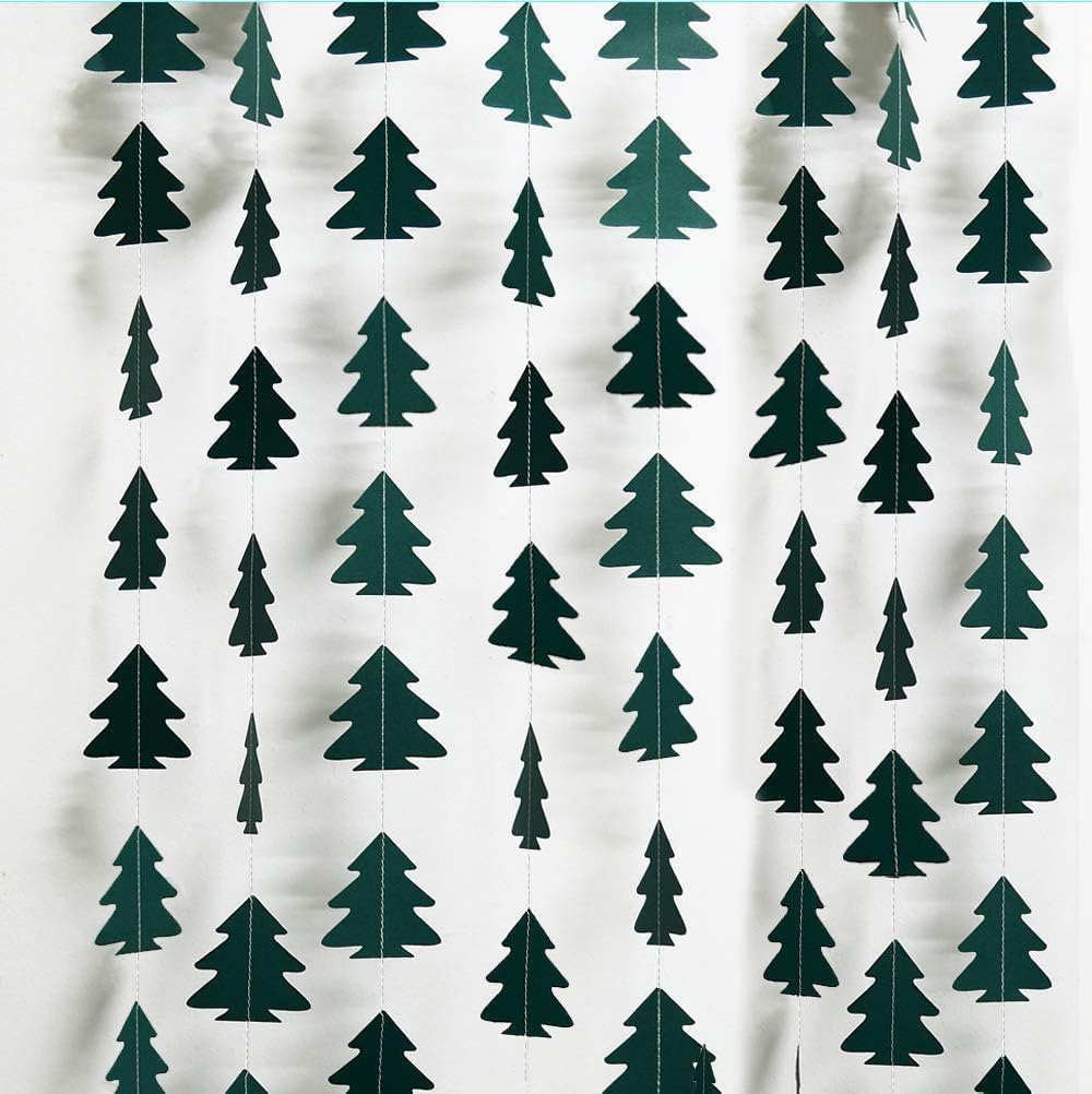 Christmas Tree Hanging Garland Wall Decor