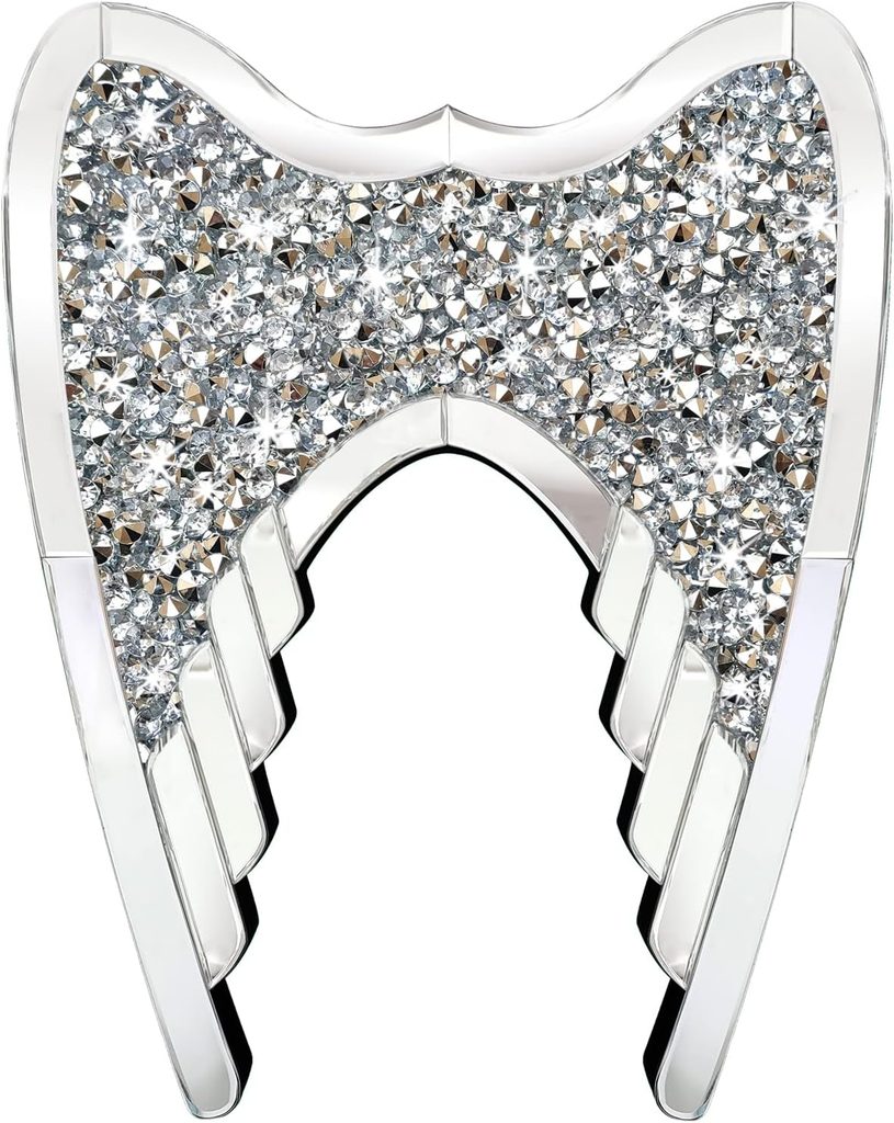 Guardian Angel Wing Crystal Wall Decor