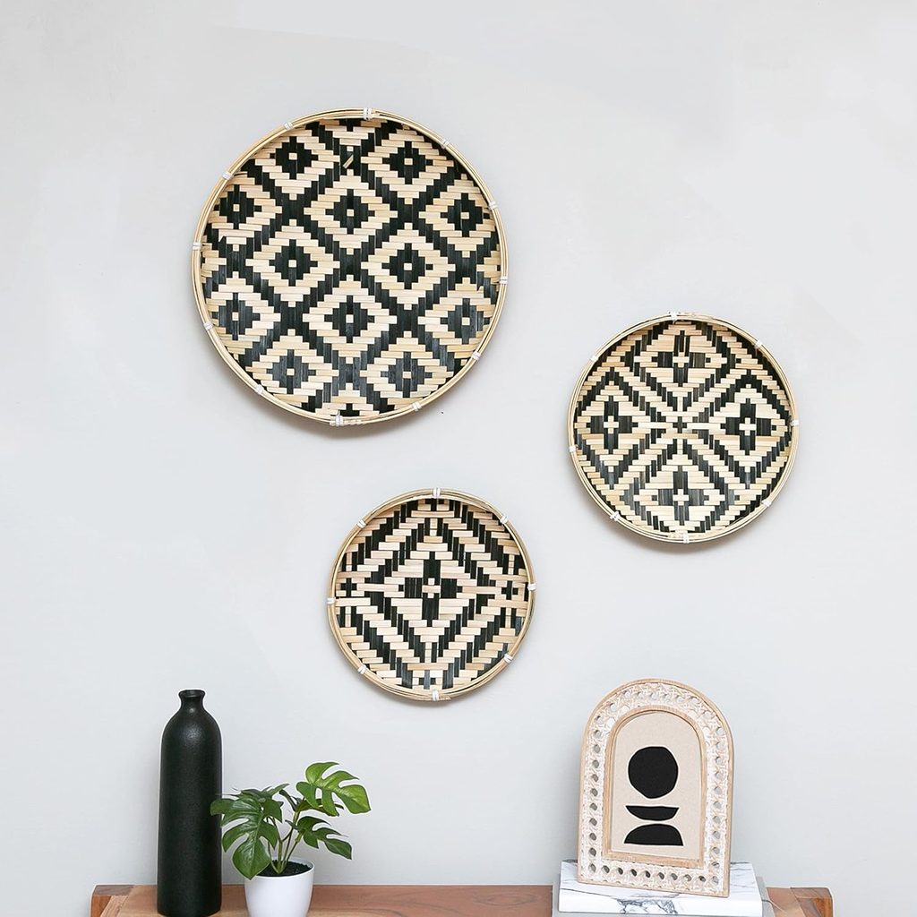 Bamboo Woven Rattan Wall Decorations