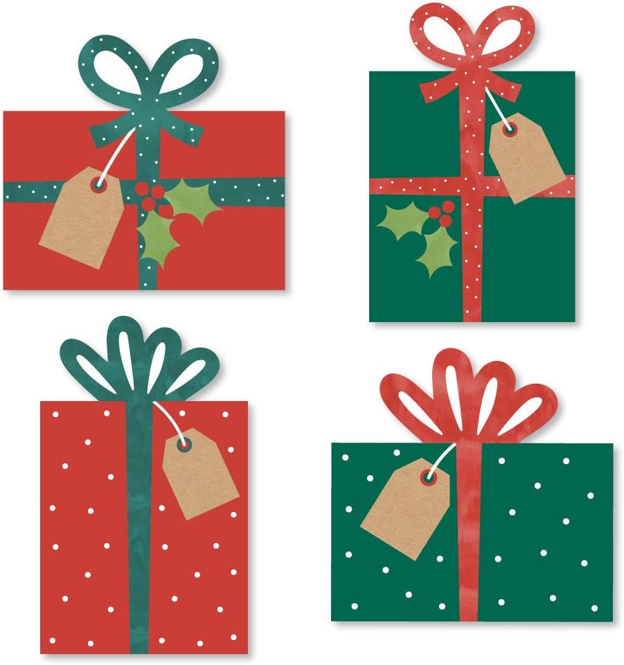 Box of Happiness Christmas Paper Wall Decor