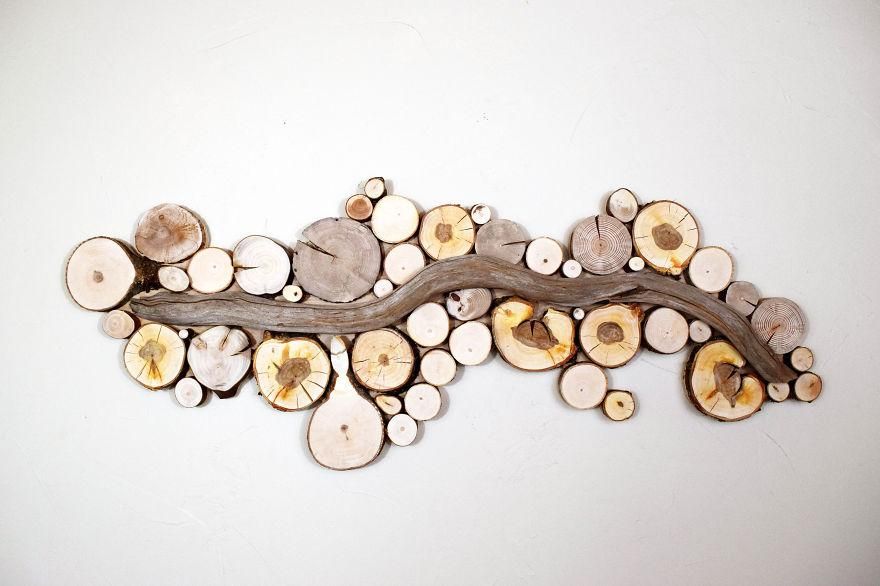 Large Wood Slice Wall Art