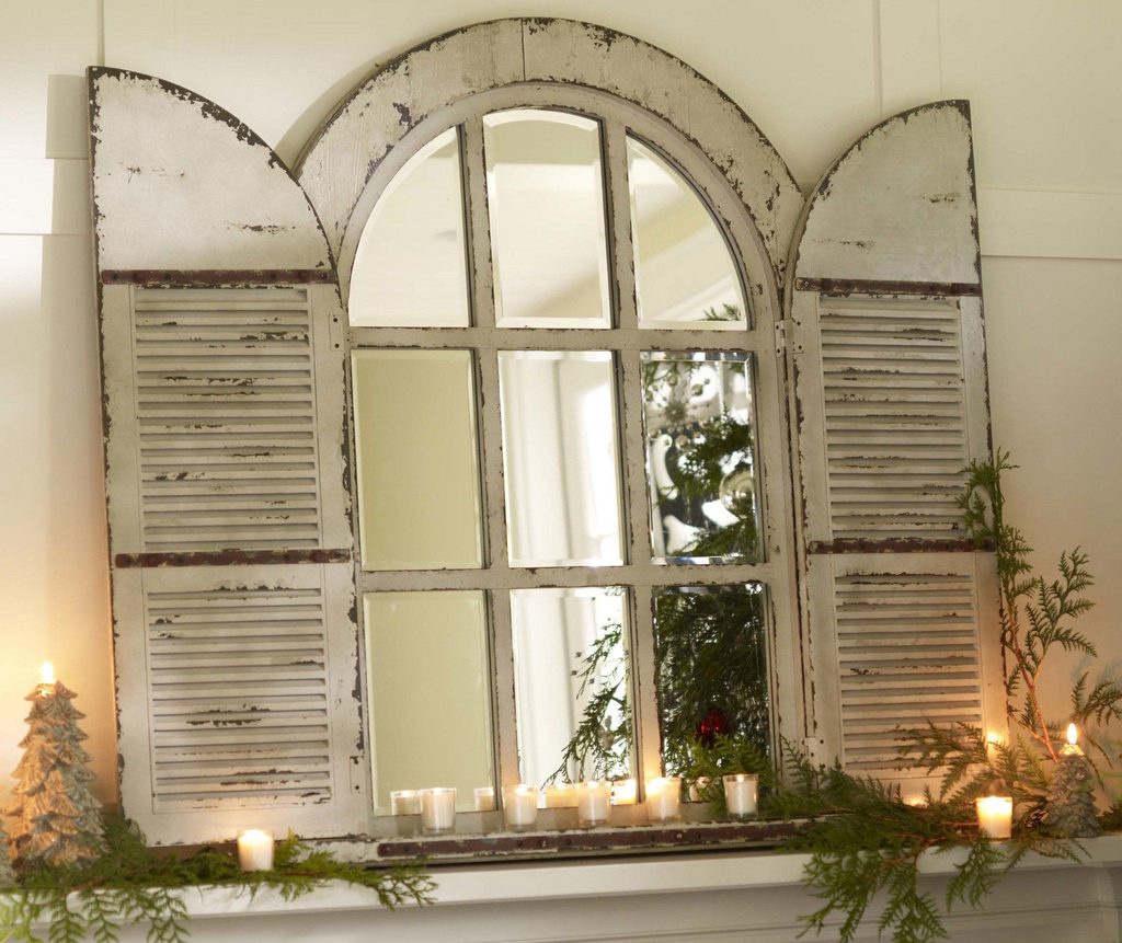 Large-scaled Window Frame Wall Decor