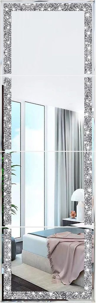 Crush Diamond Crystal Wall Mirror