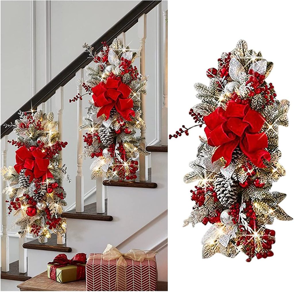 Light Up Christmas Tree Wall Decor