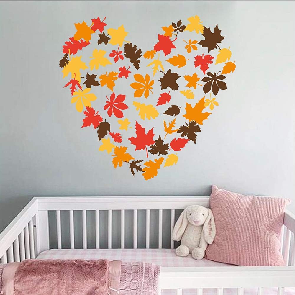 Autumn Fall Leaves Thanksgiving Wall Decorations