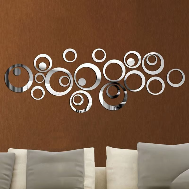 Metalic Round Wall Decor