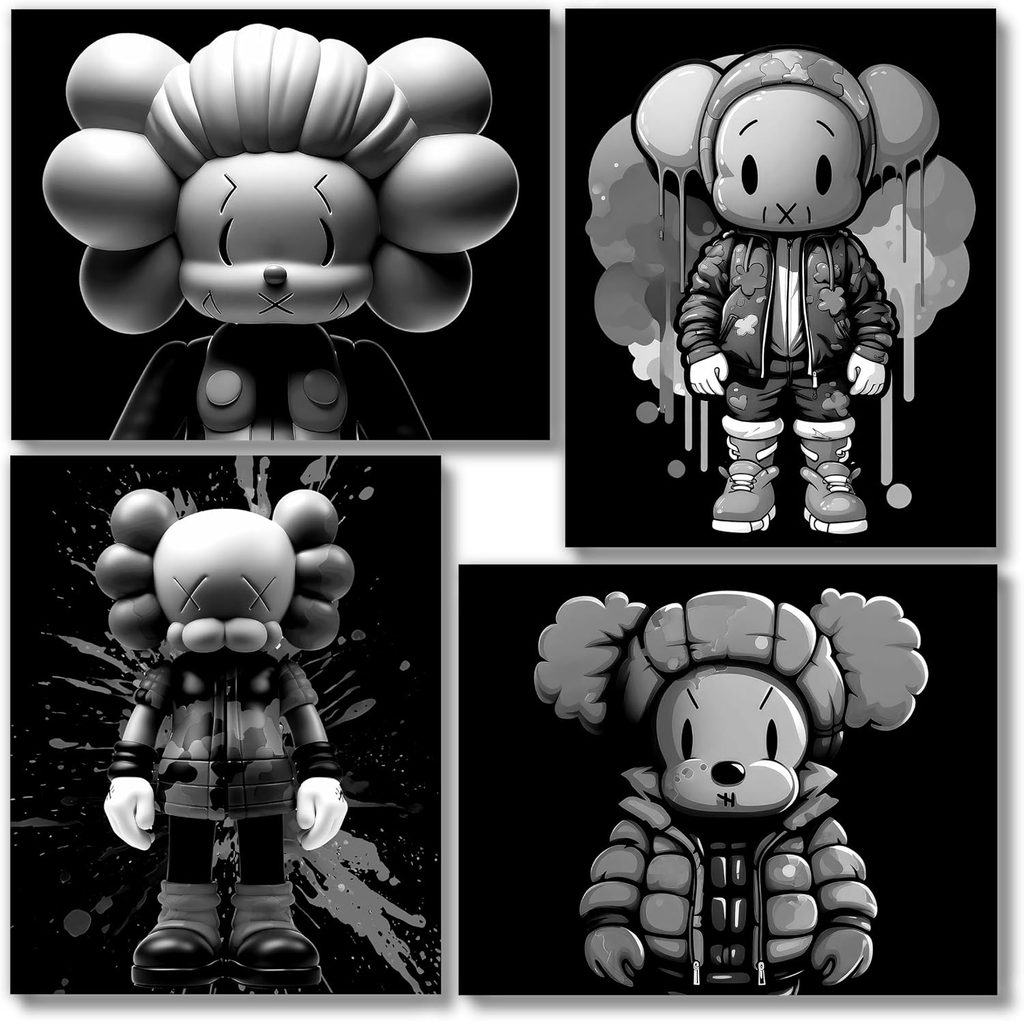 Hypebeast Kaws Wall Art Poster
