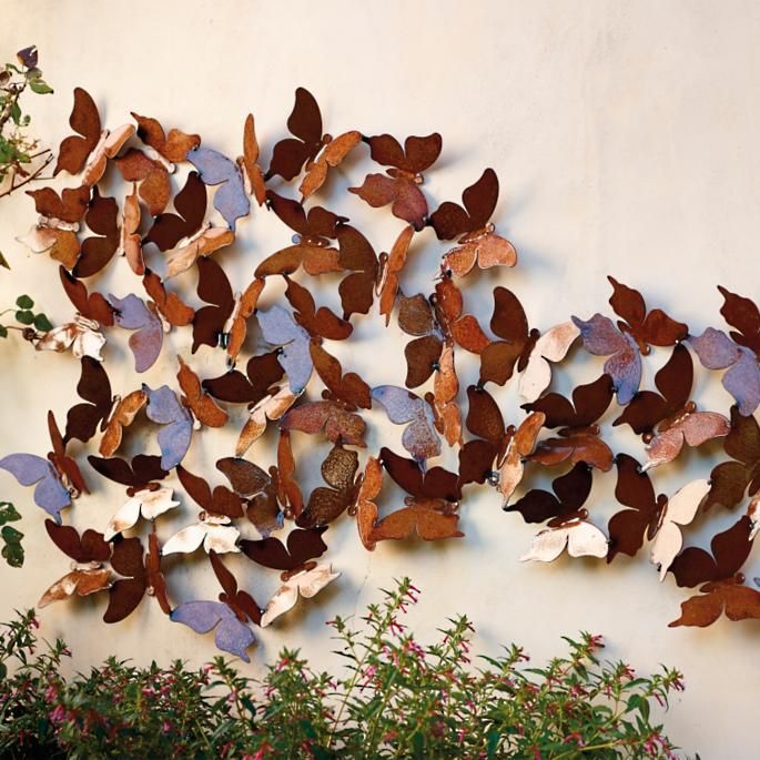Mixed Media Butterfly Installations